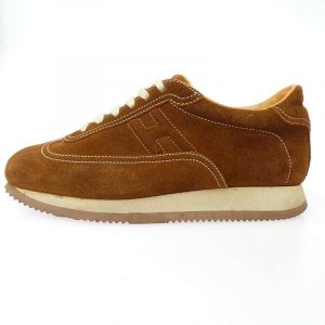 エルメス クイック スエード レザー ローカット スニーカー 買取実績 画像