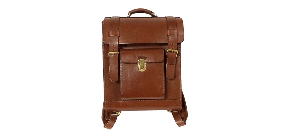 ヘルツ R-100 レザー ガロン リュック買取実績