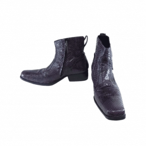 ヒロムタカハラ パイソン サイドジップ レザー シューズ 買取実績