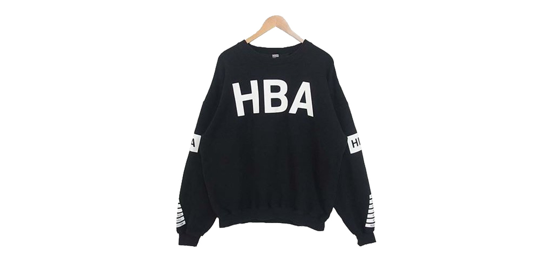 フッドバイエアー HBA ロゴ プリント スウェット 買取実績