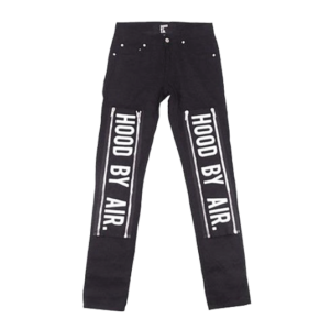 フッドバイエアー ロゴ ジップ デザイン パンツ 買取実績