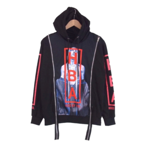 フッドバイエアー ロゴプリント ダブルジップ プルパーカー 買取実績