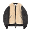 HYKE TOMORROWLAND別注 2025AW FAUX SHEARLING TYPE MA-1JACKET 画像