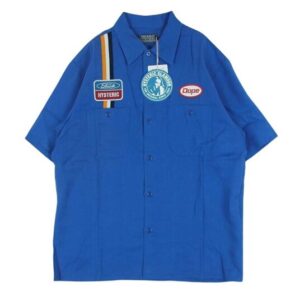 ヒステリックグラマー 24SS 02241AH04470 モーター ワッペン エンジニア 半袖 シャツ 買取実績