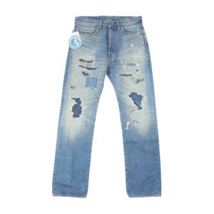 ヒステリックグラマー 02221AP06 TH加工 WW2 12.5oz ハードリメイク加工 ダメージ ストレート デニムパンツ 買取実績