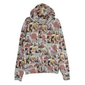 ヒステリックグラマー 0213CF06 コミック ニュースペーパー総柄 フルジップ パーカー フーディ 買取実績