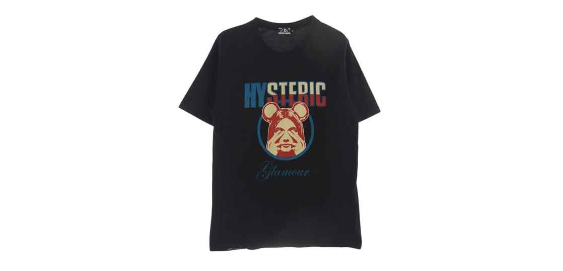 ヒステリックグラマー×ベアブリックコラボ Tシャツ Sサイズ NEWS｜HYSTERIC GLAMOUR