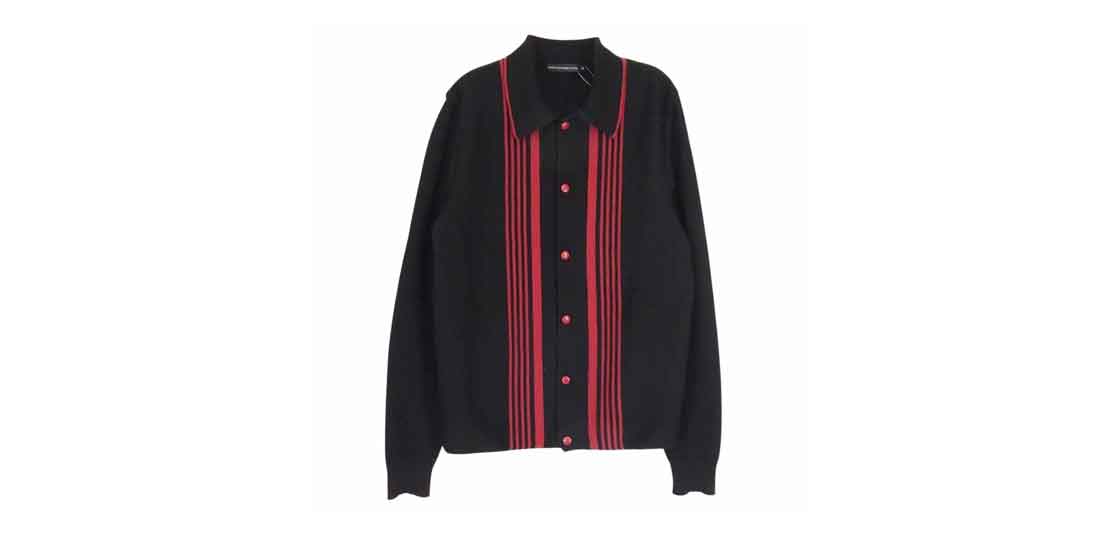 ヒステリックグラマー 0614ND01 ストライプ カーディガン ニット 長袖 シャツ 買取実績