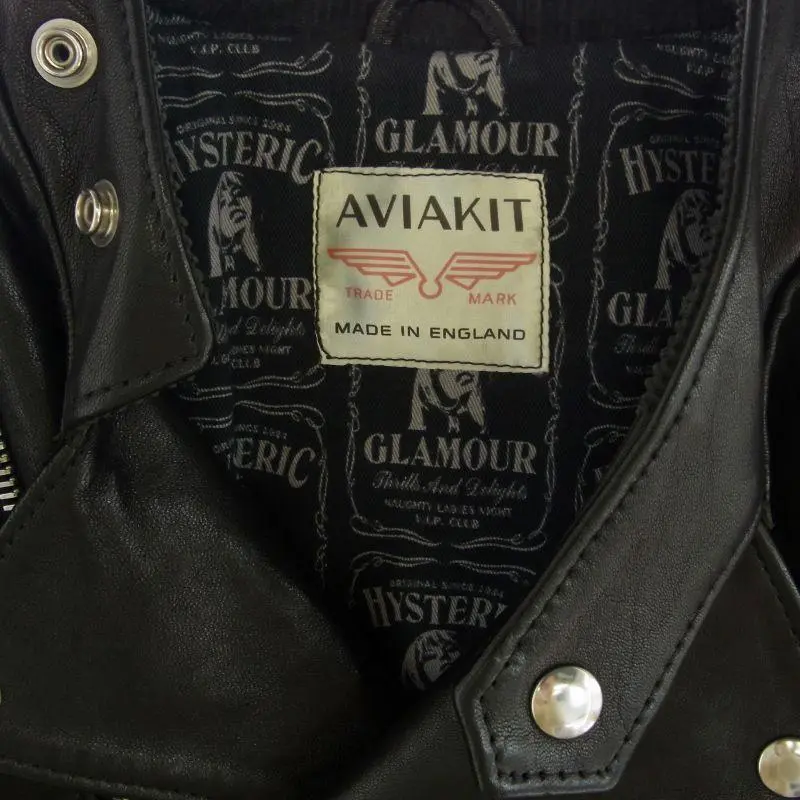ヒステリックグラマー × Lewis Leathers 16SS 0261LB01 Super Monza