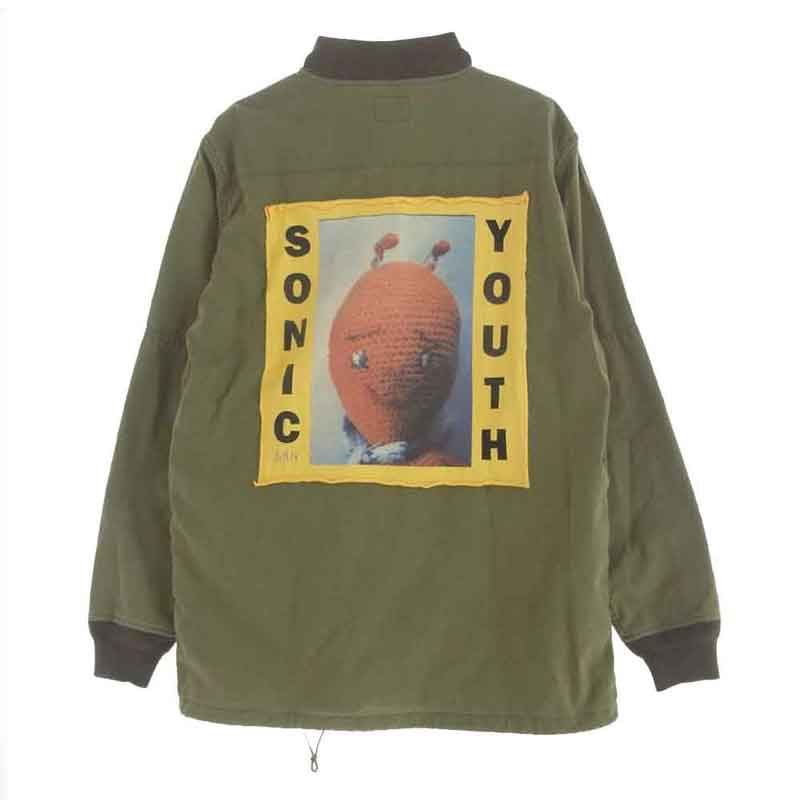 ヒステリックグラマー 20SS 02201AB15 野口強 SONIC YOUTH リメイク パッチ フィールド ジャケット 買取実績 画像