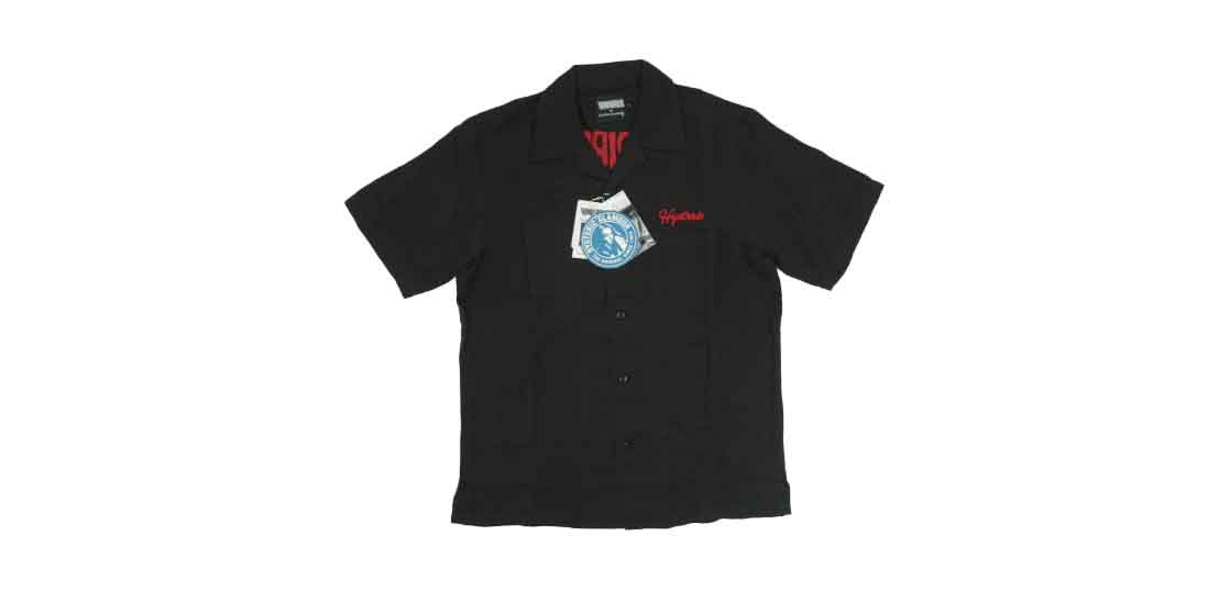 ヒステリックグラマー 22SS 02222AH04 VAMPIRELLA 刺繍 オープンカラー レーヨン ボウリング シャツ 買取実績