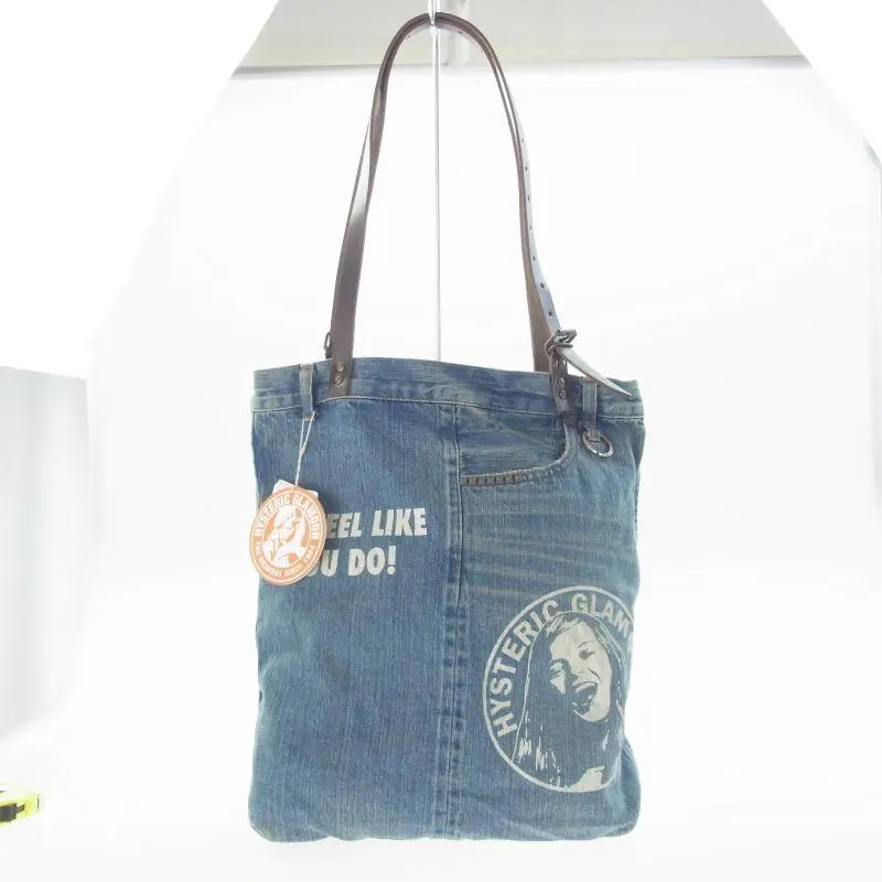 ヒステリックグラマー 23AW 01232QB01 MAKE ME SMILE トートバッグ 