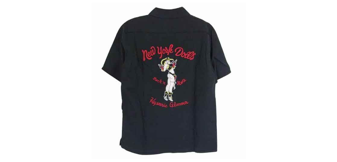 ヒステリックグラマー 2AH-0780 New York Dolls テンセル ボウリングシャツ 買取実績