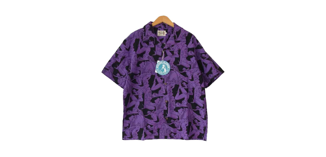 ヒステリックグラマー 手塚治虫 奇子 総柄 アロハシャツ 買取実績