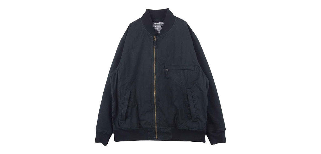 ヒステリックグラマー MIDDLE FINGER リブ ブルゾン ジャケット 02213AB08 買取実績