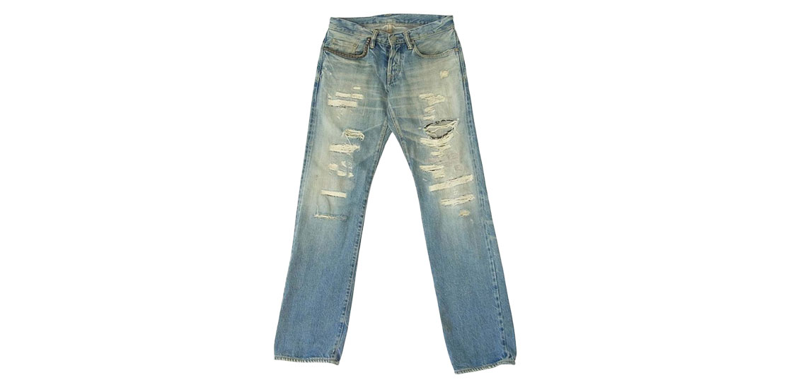 ヒステリックグラマー 0293AP06 HR加工 ハードリメイク スタッズ デニムパンツ 買取実績