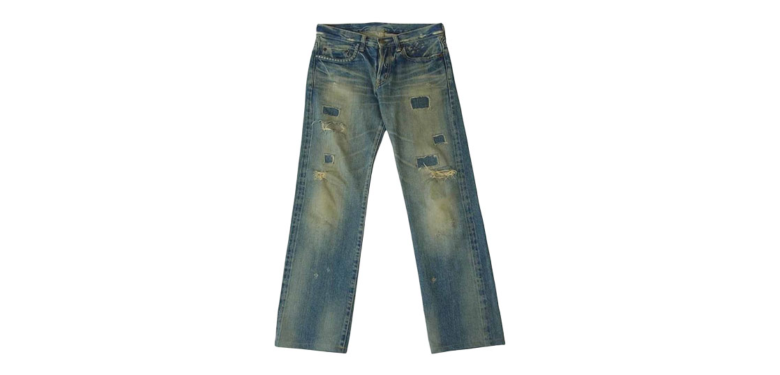 ヒステリックグラマー 4AP-2101 SP加工 小窓 リメイク スタッズ デニム パンツ 買取実績