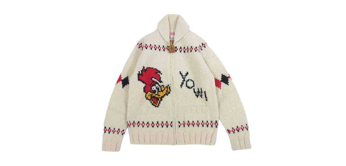 ヒステリックグラマー 0253ND11 WOODY WOODPECKER カウチンニット ジャケット 買取実績