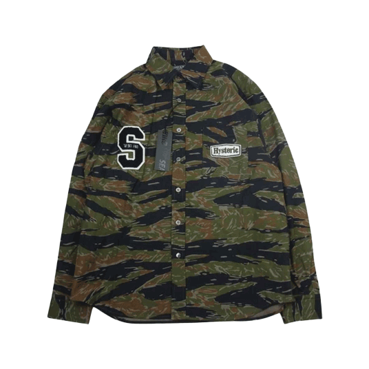 ヒステリックグラマー × ウィンダンシー 迷彩 長袖 シャツ 買取実績