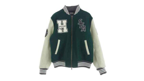 ヒステリックグラマー × ウィンダンシー 21AW WDS-HYS-3-01 TEAM STADIUM JUMPER バーシティ ジャンパー スタジャン ブルゾン 買取実績