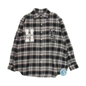ヒステリックグラマー × ウィンダンシー WDS-HYS-3-04 CHECK SHIRT ロゴワッペン 長袖 チェック シャツ 買取実績