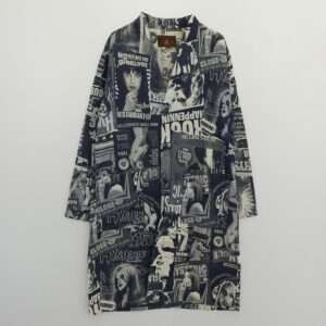 ヒステリックグラマー 01182AB05 ジャカード デニム ノーカラー ジャケット 買取実績