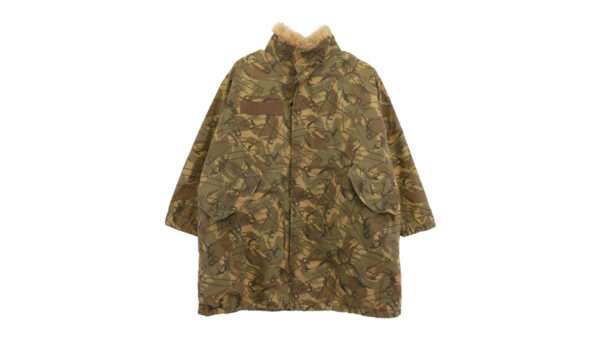 ヒステリックグラマー 0143AC08 カルガンラムファー リアル ファー ライナー 安全ピン カモフラ 総柄 モッズコート ジャケット 買取実績