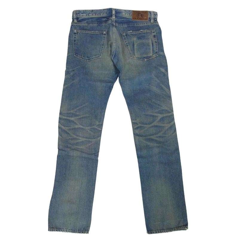ヒステリックグラマー 0204AP06 スタッズポケット カレッジプリント リメイク加工 CPR加工 ジーンズ デニムパンツ 買取実績 画像