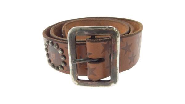 ヒステリックグラマー 02172QE03380 USA製 OLD STUD HANDMADE レザー スタッズ ベルト 買取実績