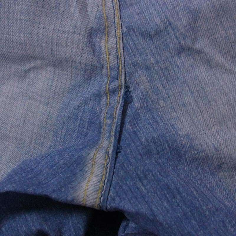 ヒステリックグラマー 02182AP06 GOD PATCH DENIM pt スリムストレート PT 転写 デニム パンツ 買取実績 画像