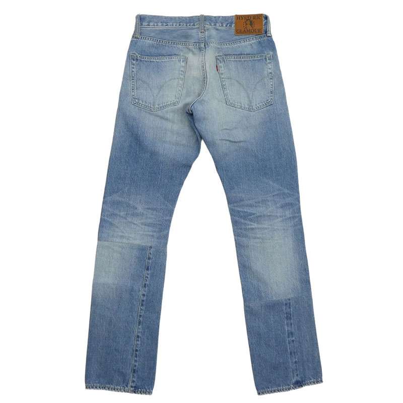ヒステリックグラマー 02201AP16 ダイナミックパッチ リメイク加工 デニムパンツ ジーンズ 買取実績 画像
