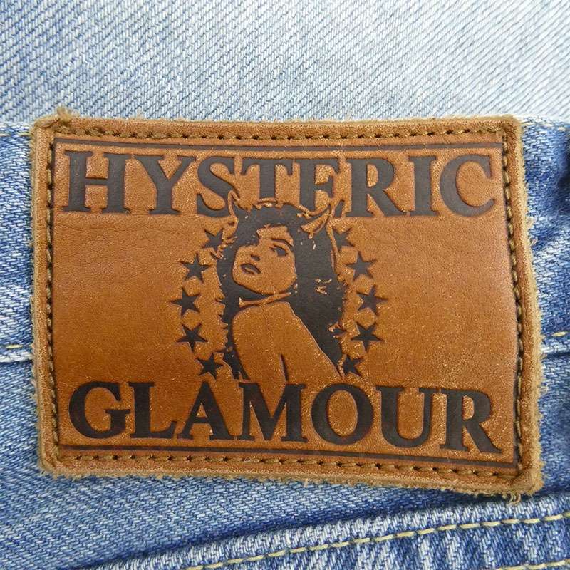 ヒステリックグラマー 02201AP16 ダイナミックパッチ リメイク加工 デニムパンツ ジーンズ 買取実績 画像