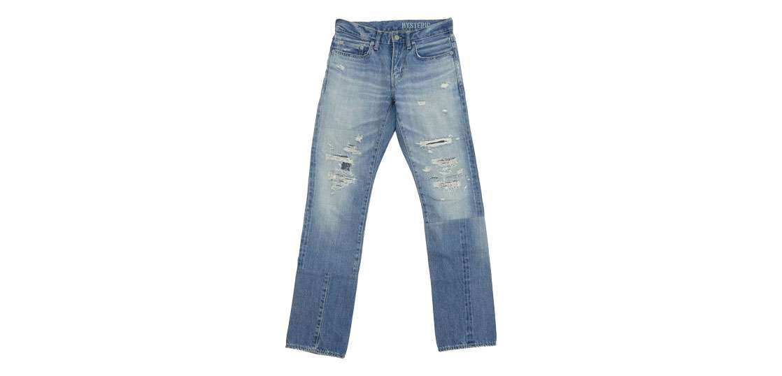 ヒステリックグラマー 02201AP16 ダイナミックパッチ リメイク加工 デニムパンツ ジーンズ 買取実績