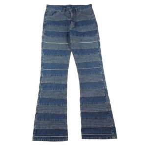 ヒステリックグラマー 02212AP01 ウミヘビ ツギハギ スクラッチ フレア デニムパンツ 買取実績