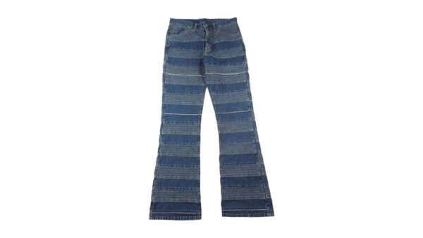 ヒステリックグラマー 02212AP01 ウミヘビ ツギハギ スクラッチ フレア デニムパンツ 買取実績