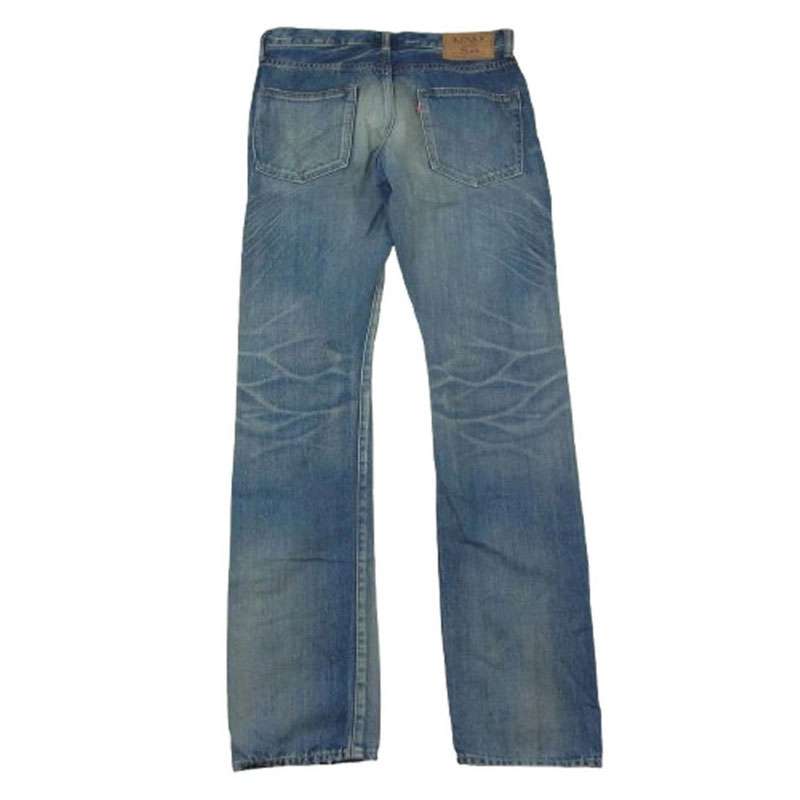 ヒステリックグラマー 02221AP04 CPR加工 デニム ストレート スリム スタッズデニム パンツ 買取実績 画像