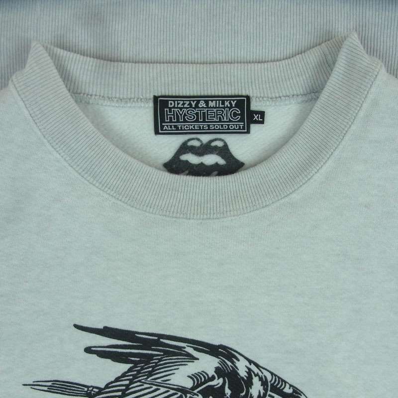 ヒステリックグラマー 02233CS08 THE ROLLING STONES 1975 ローリングストーンズ スウェット 買取実績 画像