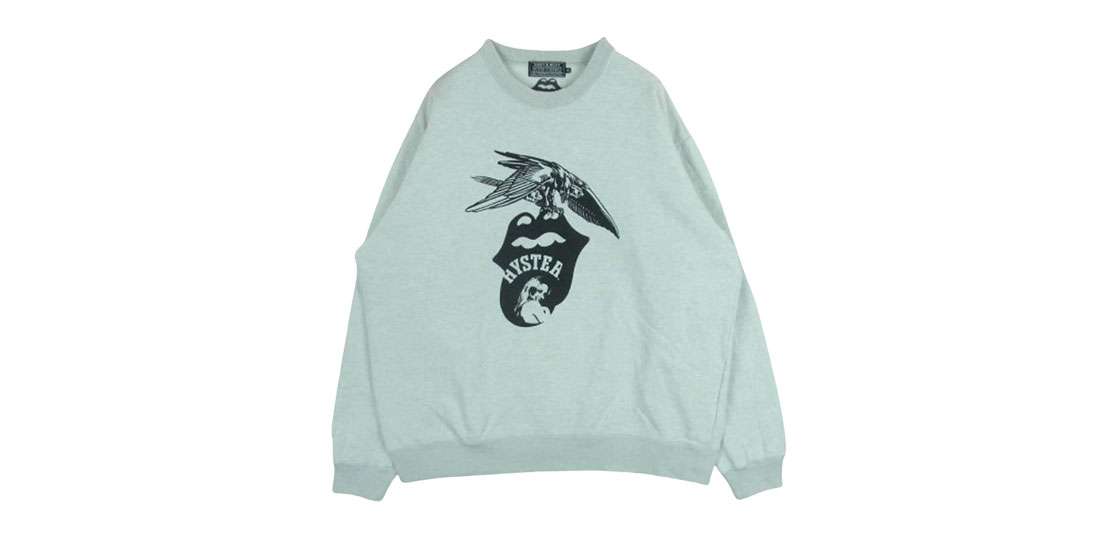 ヒステリックグラマー 02233CS08 THE ROLLING STONES 1975 ローリングストーンズ スウェット 買取実績