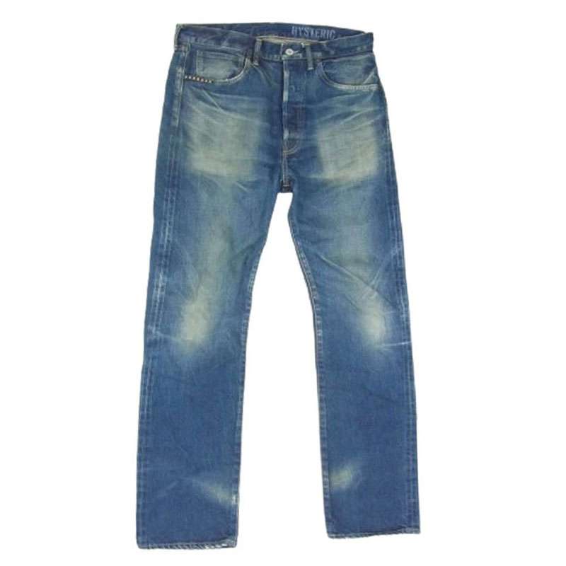 ヒステリックグラマー 02251AP02 HRA加工 WW2 ストレートデニム パンツ 買取実績 画像