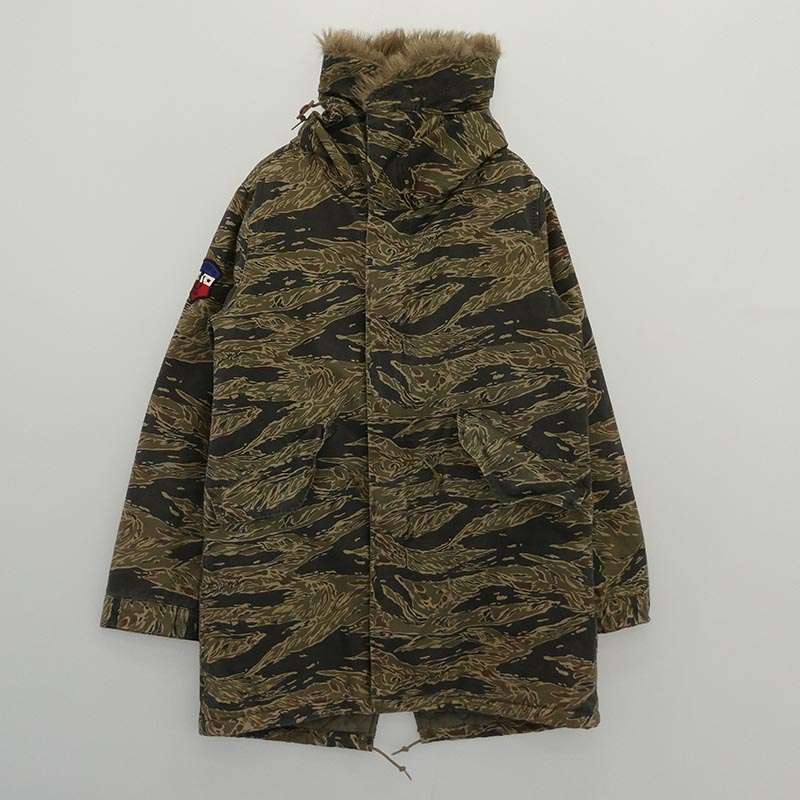 ヒステリックグラマー 0233AC03 TIGER STRIPE タイガーストライプ モッズコート 買取実績 画像
