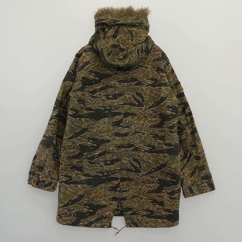 ヒステリックグラマー 0233AC03 TIGER STRIPE タイガーストライプ モッズコート 買取実績 画像