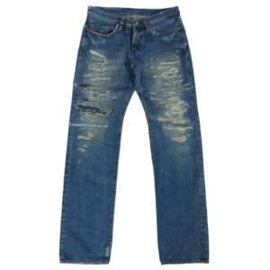 ヒステリックグラマー 0233AP09 UR加工 スタッズ ダメージ加工 デニム ストレート パンツ 買取実績