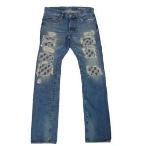 ヒステリックグラマー 0241AP14 ROLLING STONES ローリングストーンズ リメイク加工 ダメージ ジーンズ デニムパンツ 買取実績