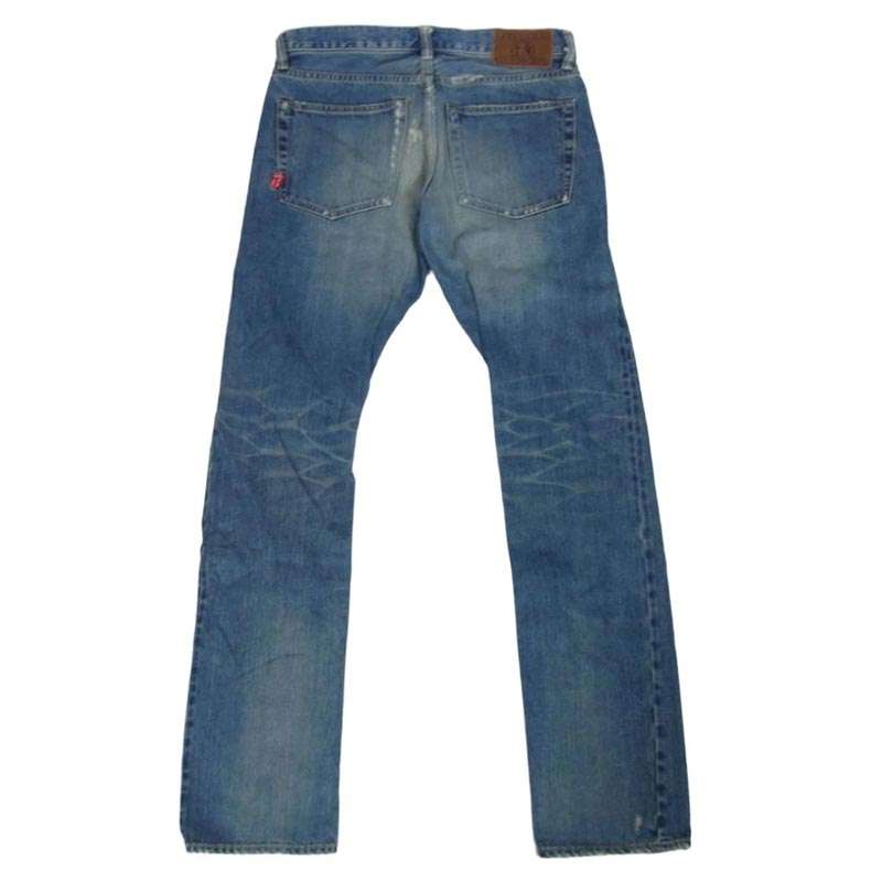 ヒステリックグラマー 0241AP14 ROLLING STONES ローリングストーンズ リメイク加工 ダメージ ジーンズ デニムパンツ 買取実績 画像