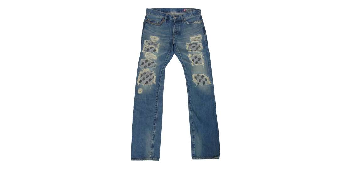 ヒステリックグラマー 0241AP14 ROLLING STONES ローリングストーンズ リメイク加工 ダメージ ジーンズ デニムパンツ 買取実績