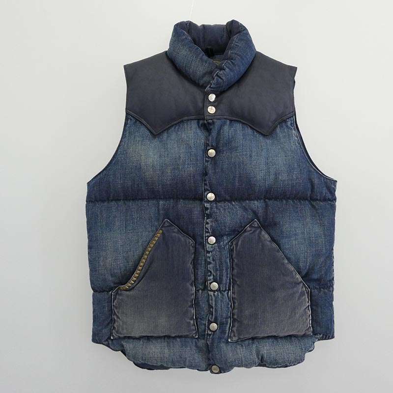 ヒステリックグラマー 0253AV01 スタッヅ デニム ダウン ベスト 買取実績