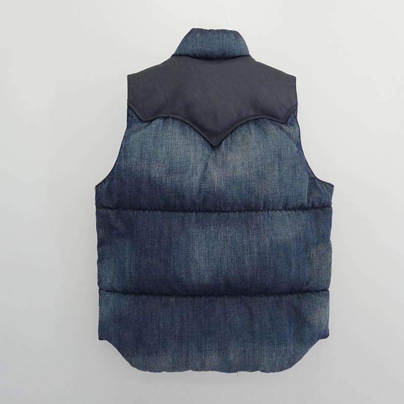 ヒステリックグラマー 0253AV01 スタッヅ デニム ダウン ベスト 買取実績 画像