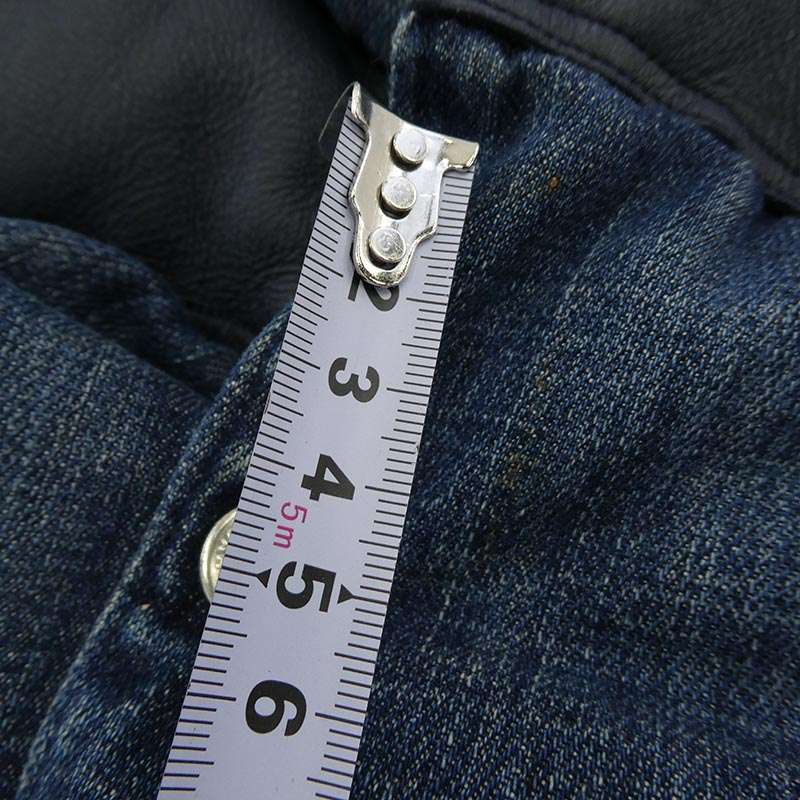 ヒステリックグラマー 0253AV01 スタッヅ デニム ダウン ベスト 買取実績 画像