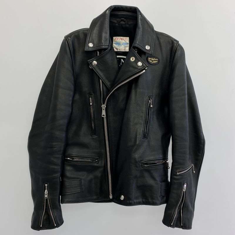 ヒステリックグラマー 0253LB05 × Lewis Leathers Ramones LIGHTNING ルイスレザー ラモーンズ ライトニング レザー ライダース ジャケット 買取実績 画像