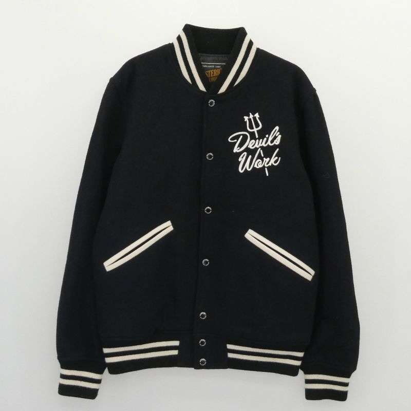 ヒステリックグラマー 18AW 02183AB11 HYSTERIC INC刺繍 スタジャン スタジアム ジャケット ブルゾン 買取実績 画像